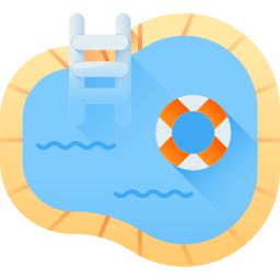 animated swimming pool